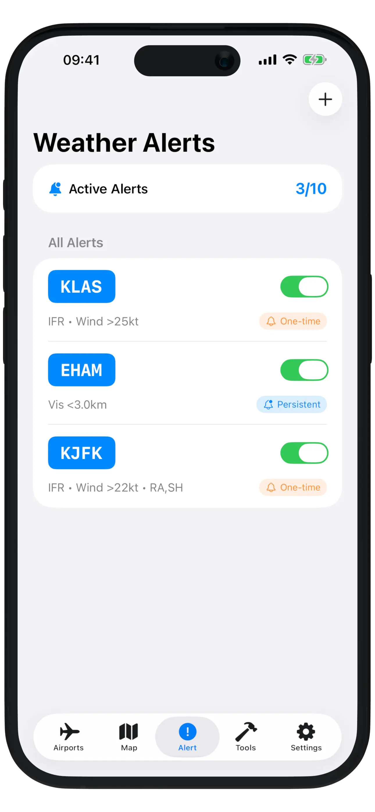 Smart weather alerts
